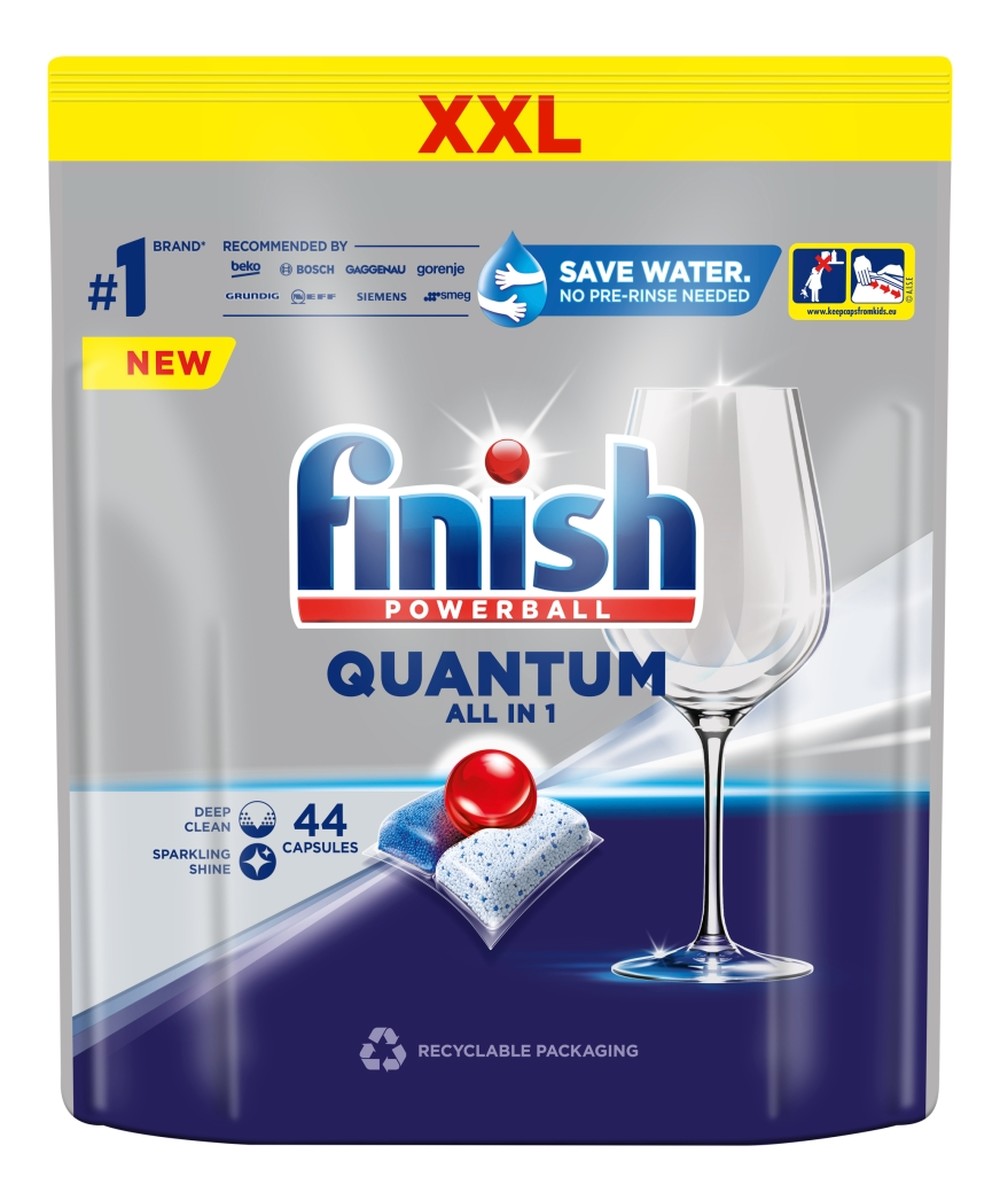 Quantum all in 1 kapsułki do zmywarki fresh 44szt