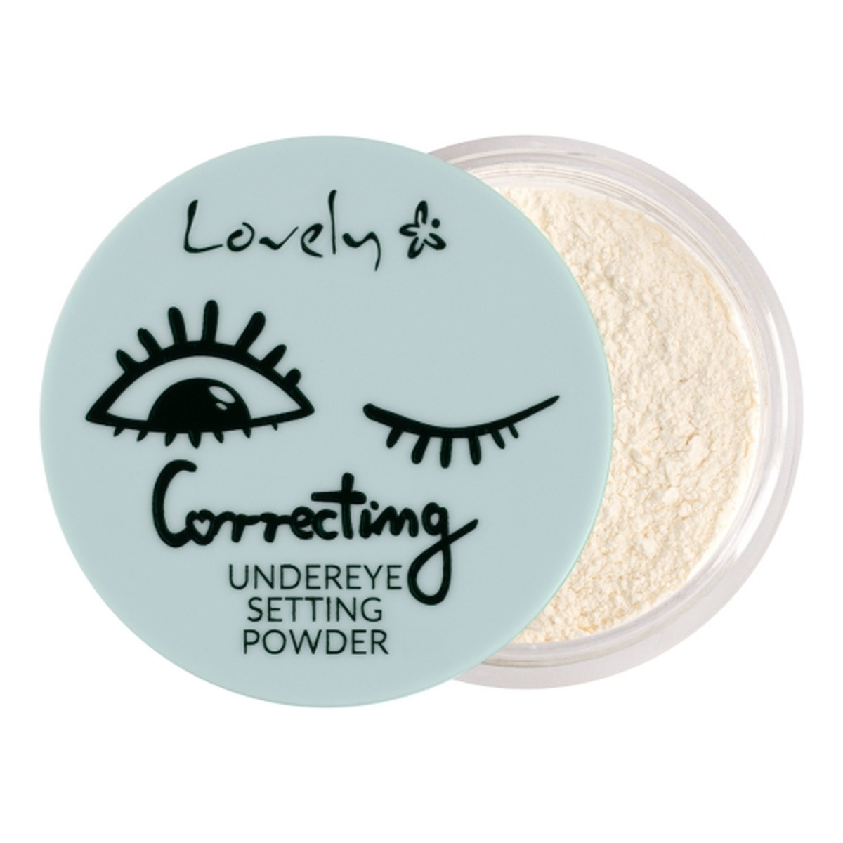 Lovely Under Eye Correcting Setting Powder Korygujący lekki puder sypki pod oczy 3g