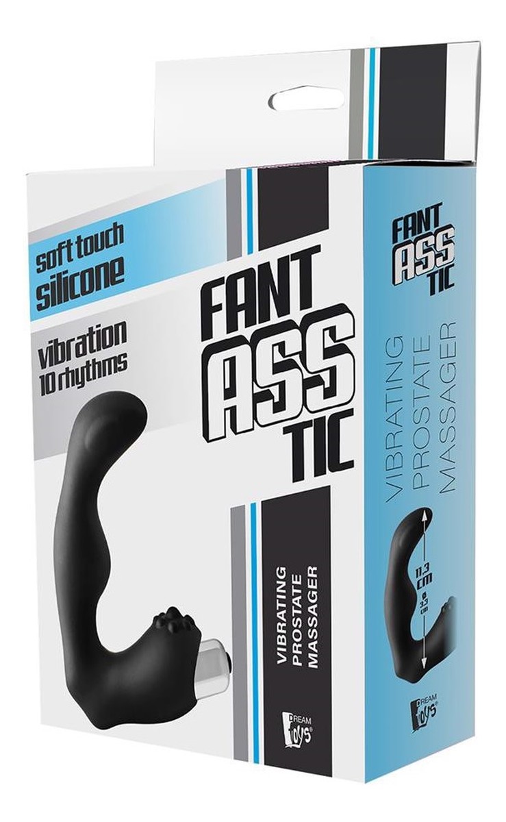 Fantasstic vibrating prostate massager wibrujący masażer prostaty