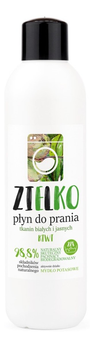 Płyn do prania tkanin białych i jasnych KIWI