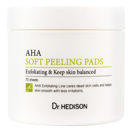 Aha soft peeling pads złuszczające płatki do twarzy 70szt