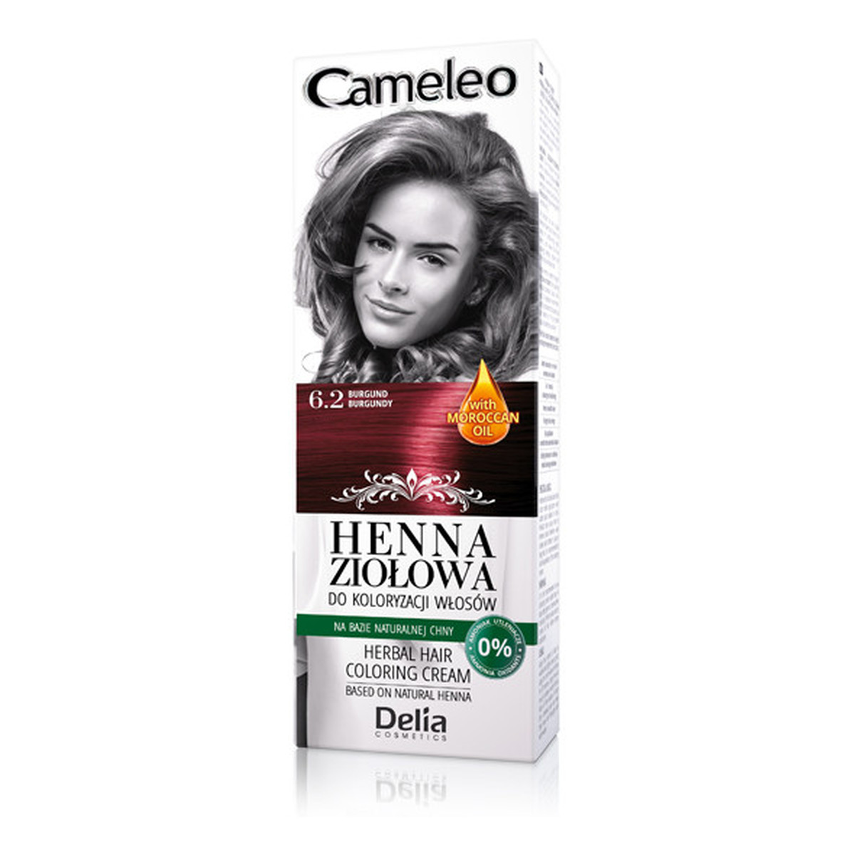 Cameleo Henna Creme Ziołowa Henna Do Koloryzacji Włosów