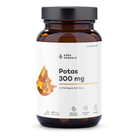 Potas cytrynian potasu 300 mg kapsułki 60 szt.