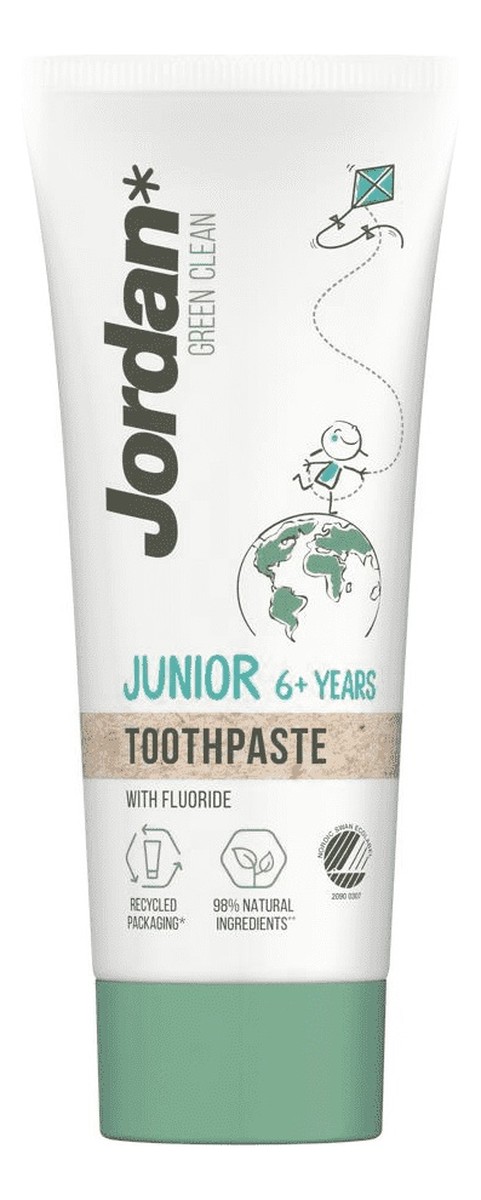 Green clean junior toothpaste pasta do zębów dla dzieci 6+