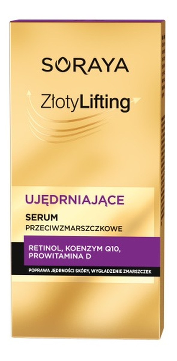 Złoty lifting ujędrniające serum przeciwzmarszczkowe