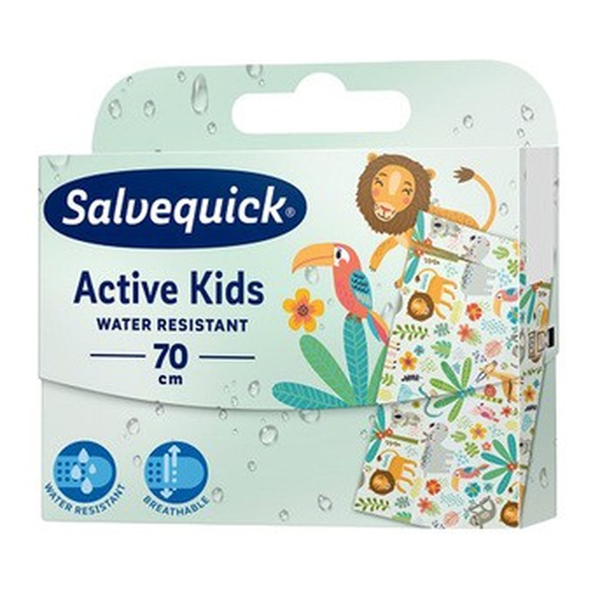 Salvequick Active Kids plastry dla dzieci do cięcia 70cm