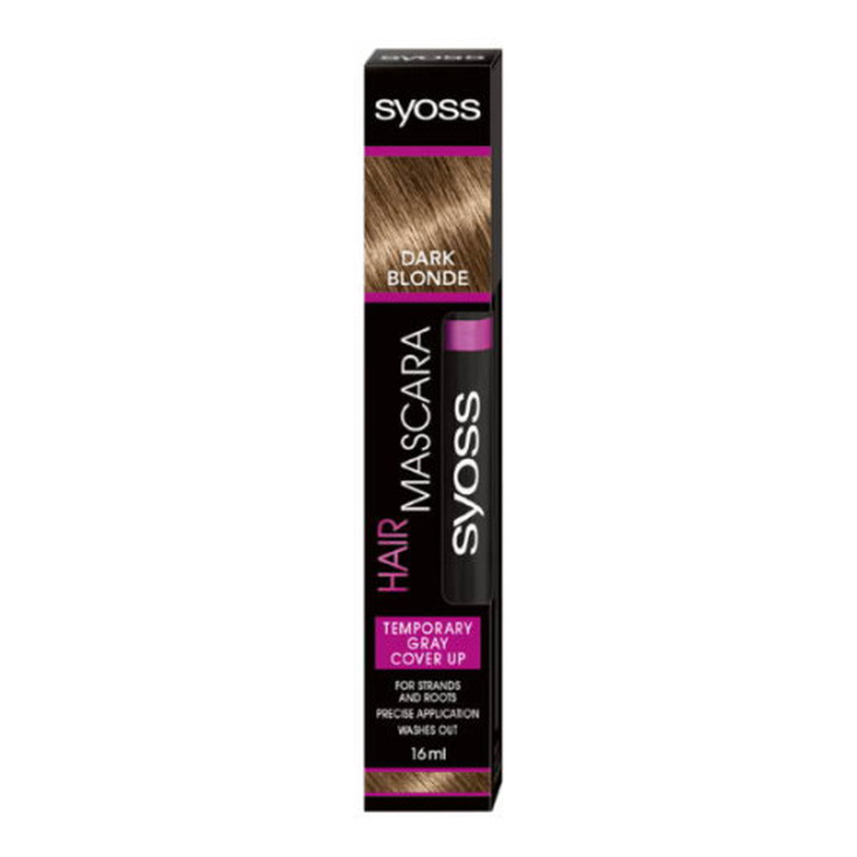 Syoss Hair Mascara tusz do włosów Ciemny Blond 16ml