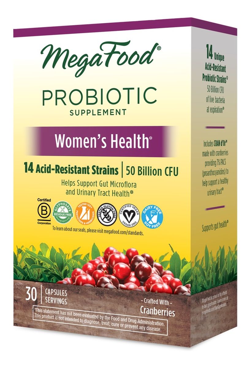 Women's health shelf-stable probiotics probiotyk dla kobiet suplement diety 30 tabletek