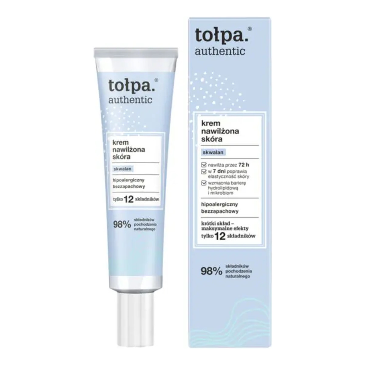 Tołpa Authentic Krem nawilżona skóra 40ml