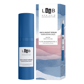 Laab am:pm day night serum odbudowujące 0.1% oligopeptyd-1 (egf) encapsulated