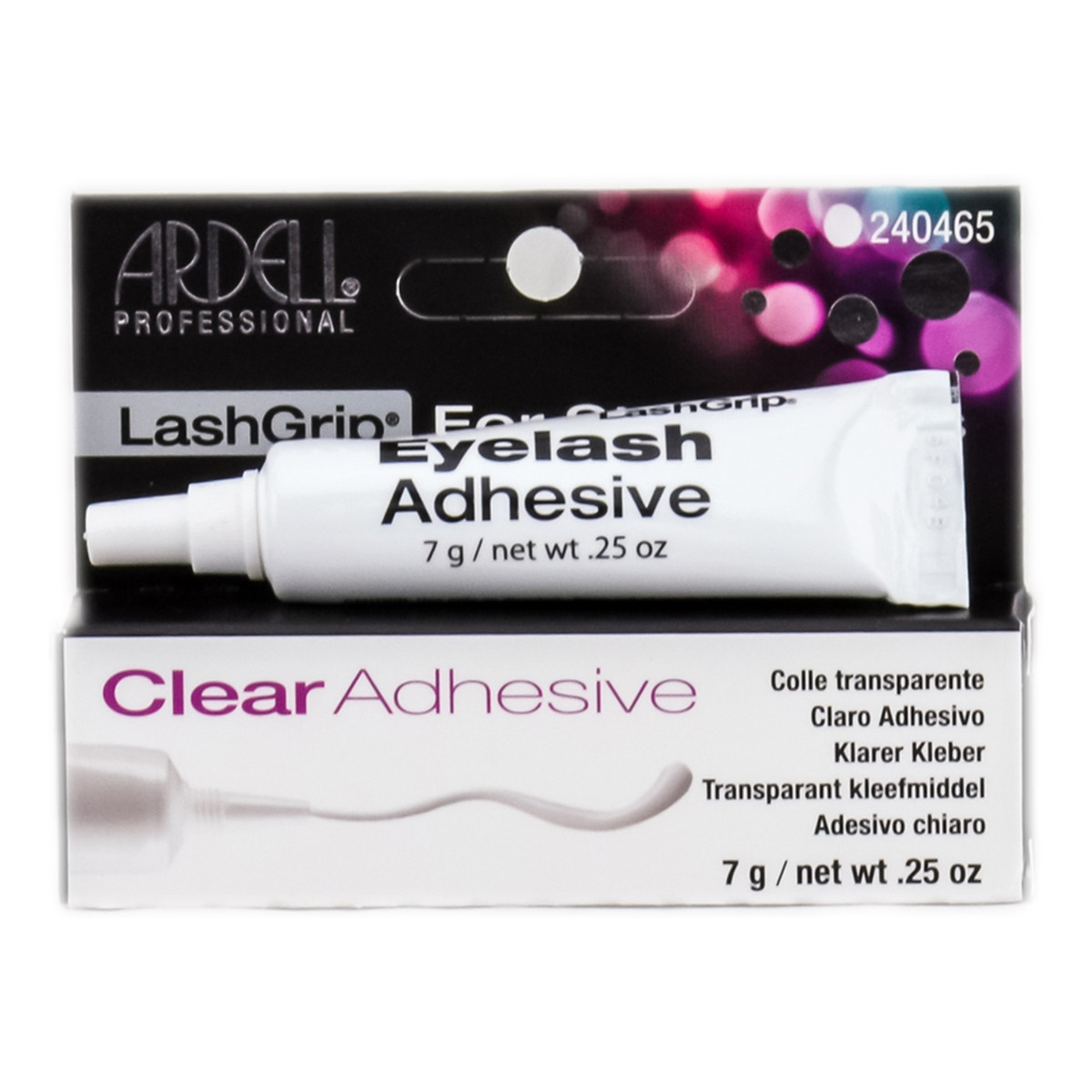 Ardell LashGrip Adhesive Clear Klej Do Rzęs Bezbarwny 7ml