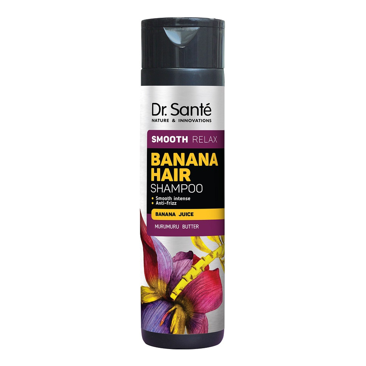 Dr. Sante Banana hair shampoo wygładzający szampon do włosów z sokiem bananowym 250ml