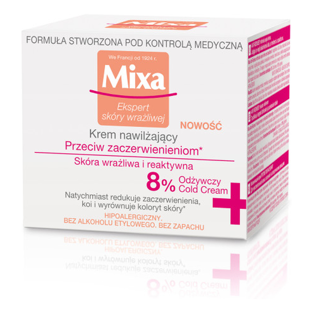 Mixa Ekspert Skóry Wrażliwej krem nawilżający przeciw zaczerwienieniom 50ml