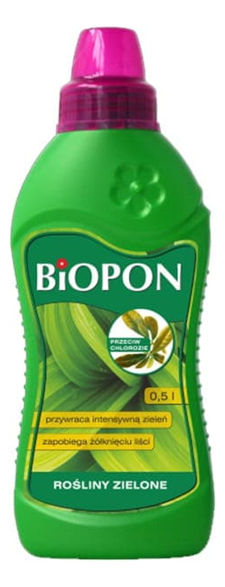 Nawóz do roślin zielonych przeciw chlorozie