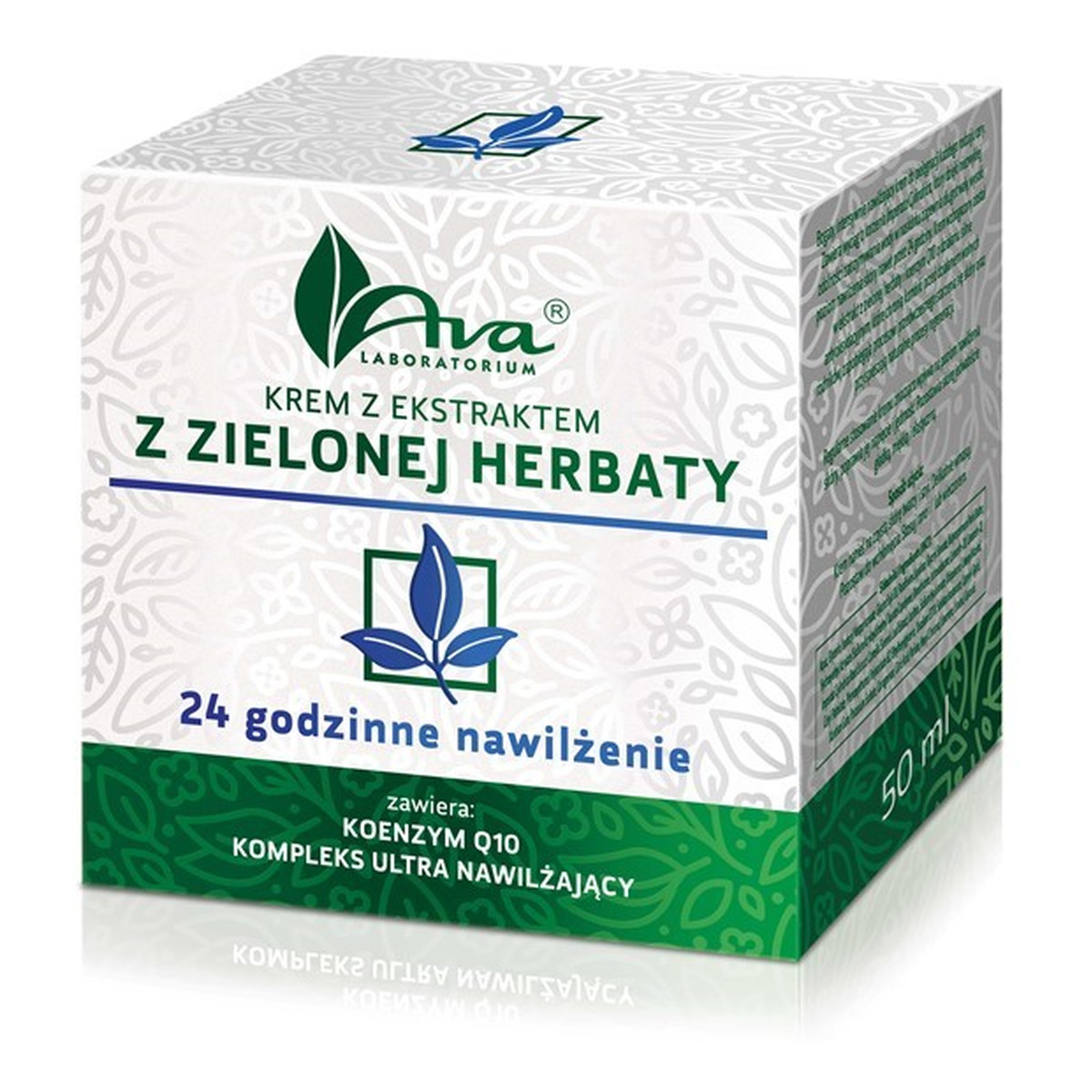 Ava Laboratorium Krem z ekstraktem z zielonej herbaty 24 Godzinne Nawilżenie 50ml