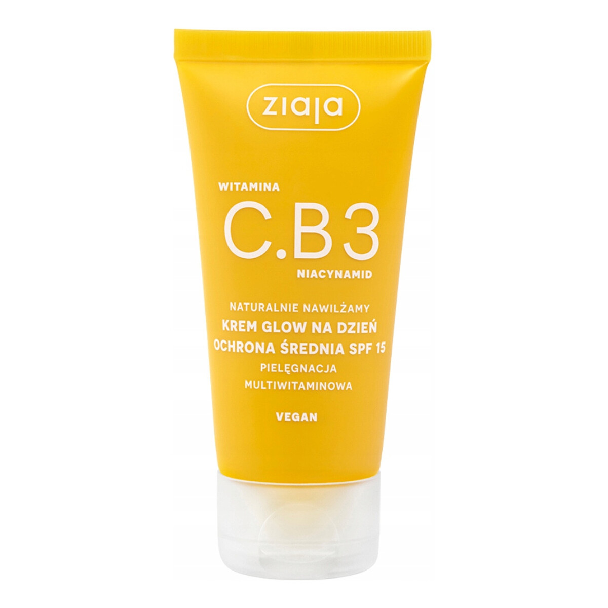 Ziaja Witamina C.B3 Niacynamid Rozświetlający krem do twarzy na dzień 50ml