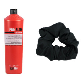 Szampon do włosów prostowanych + Gumka satynowa