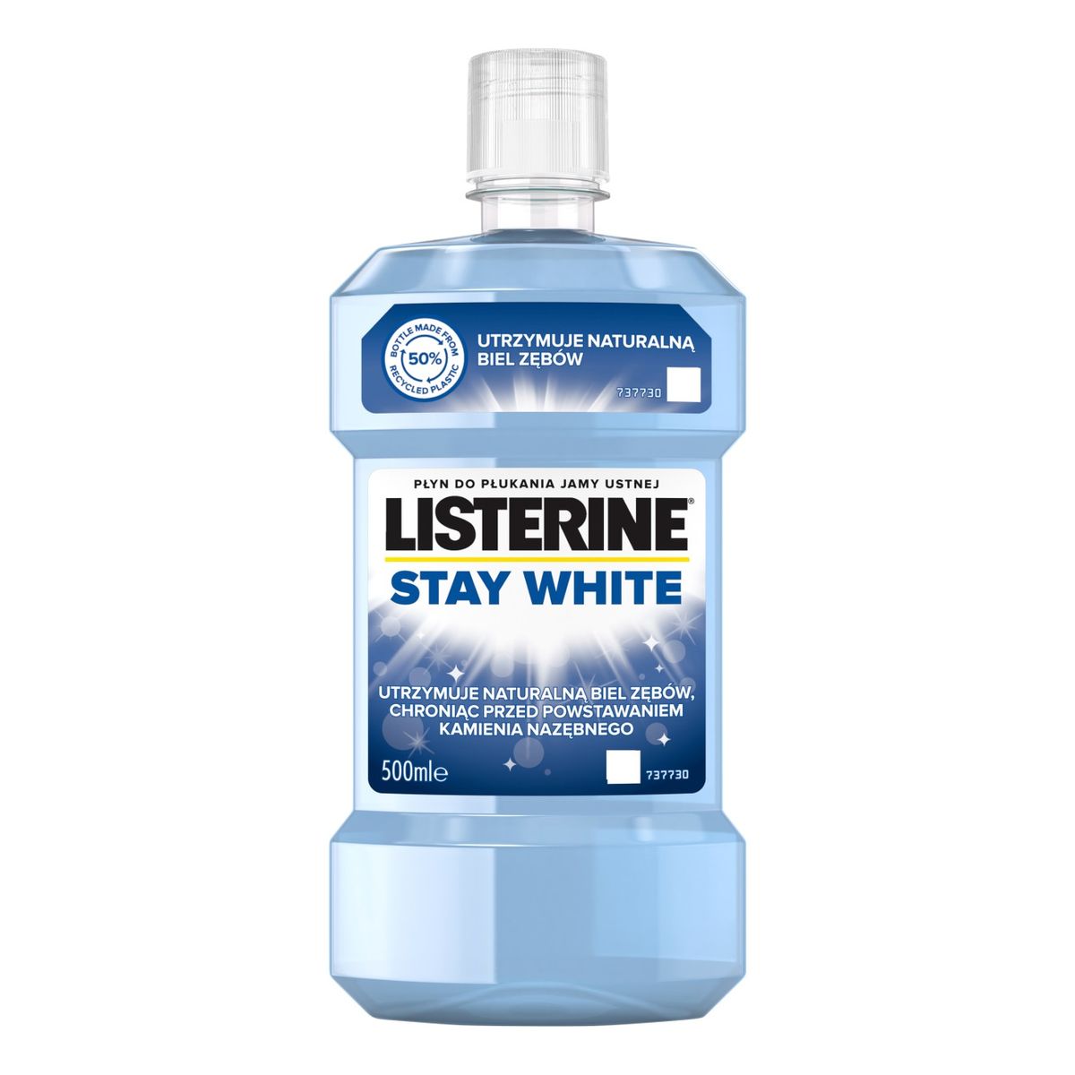 Listerine Płyn Do Płukania Jamy Ustnej Stay White 500ml