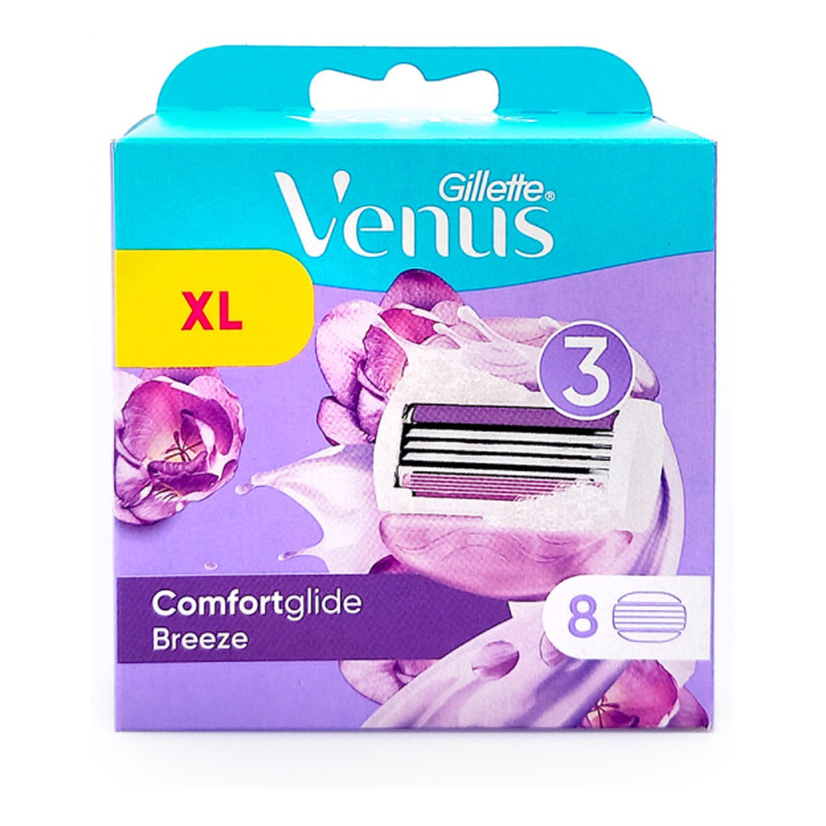 Gillette Venus Woman Breeze Ostrza Nożyki Wkłady do maszynki 8szt.