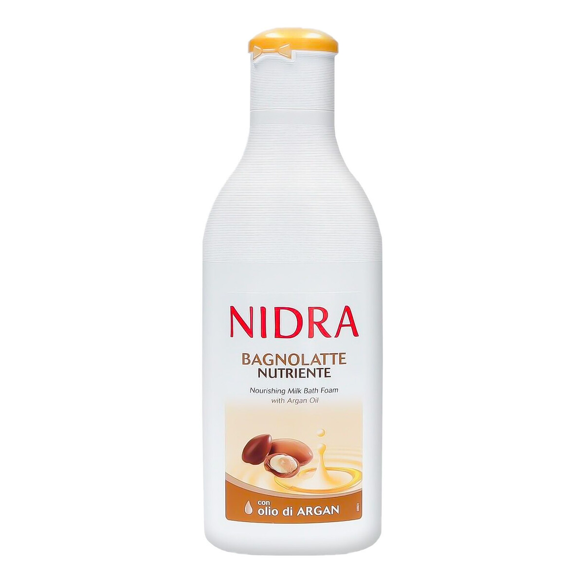 Nidra Bagnolatte Nutriente con Olio di Argan - 750ml
