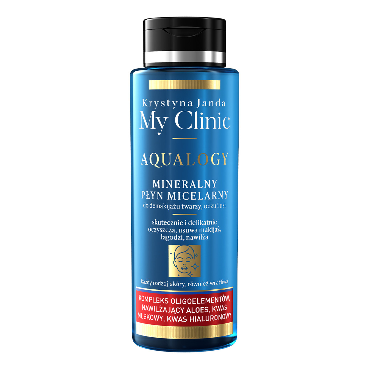 Janda My clinic aqualogy mineralny płyn micelarny 400ml