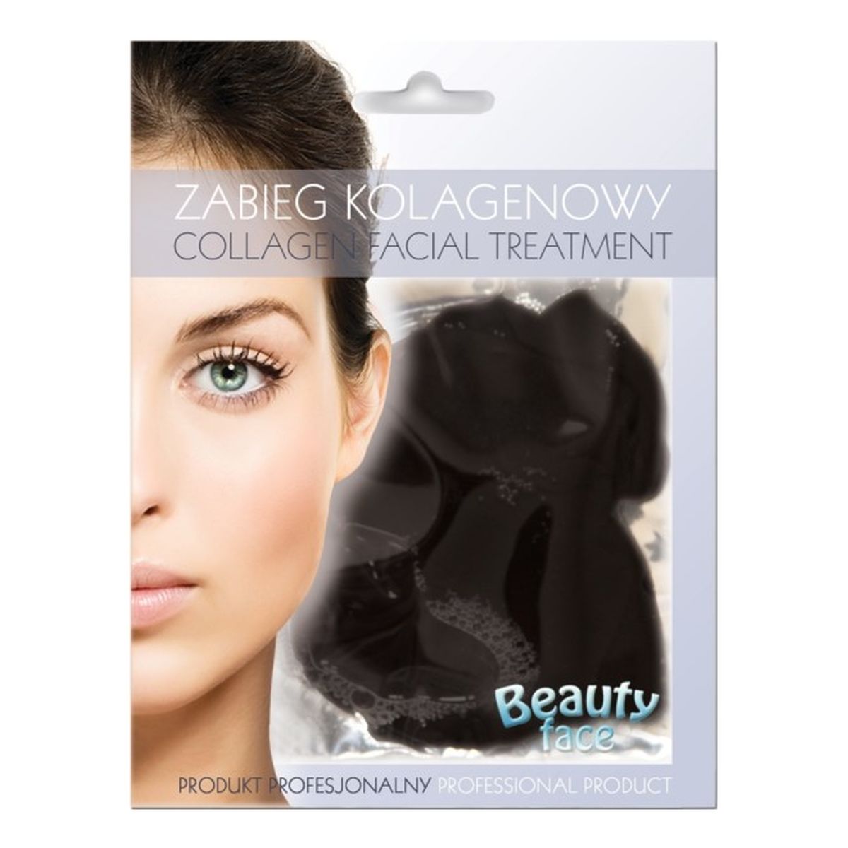 Beauty Face Collagen Facial Treatment Maska Kolagenowa Oczyszczająca I Zmniejszająca Blizny