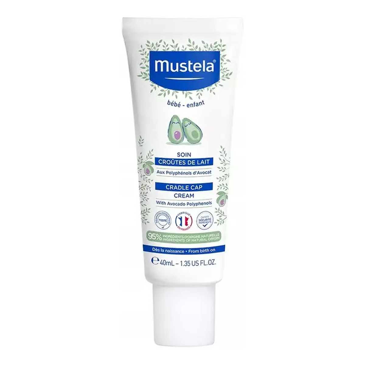 Mustela Cradle Cap Cream krem na ciemieniuchę 40ml