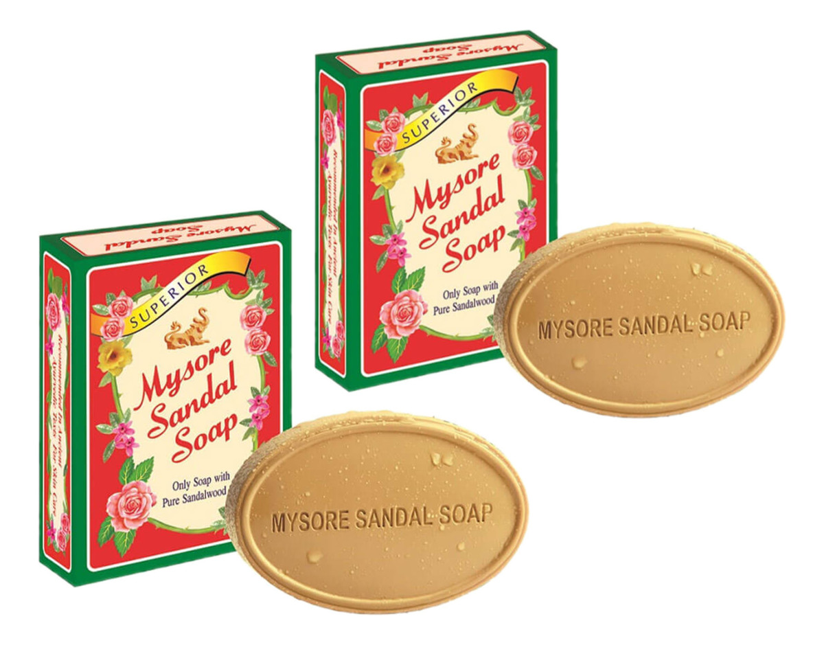 Mydło sandałowe Ajurwedyjskie 2x159g