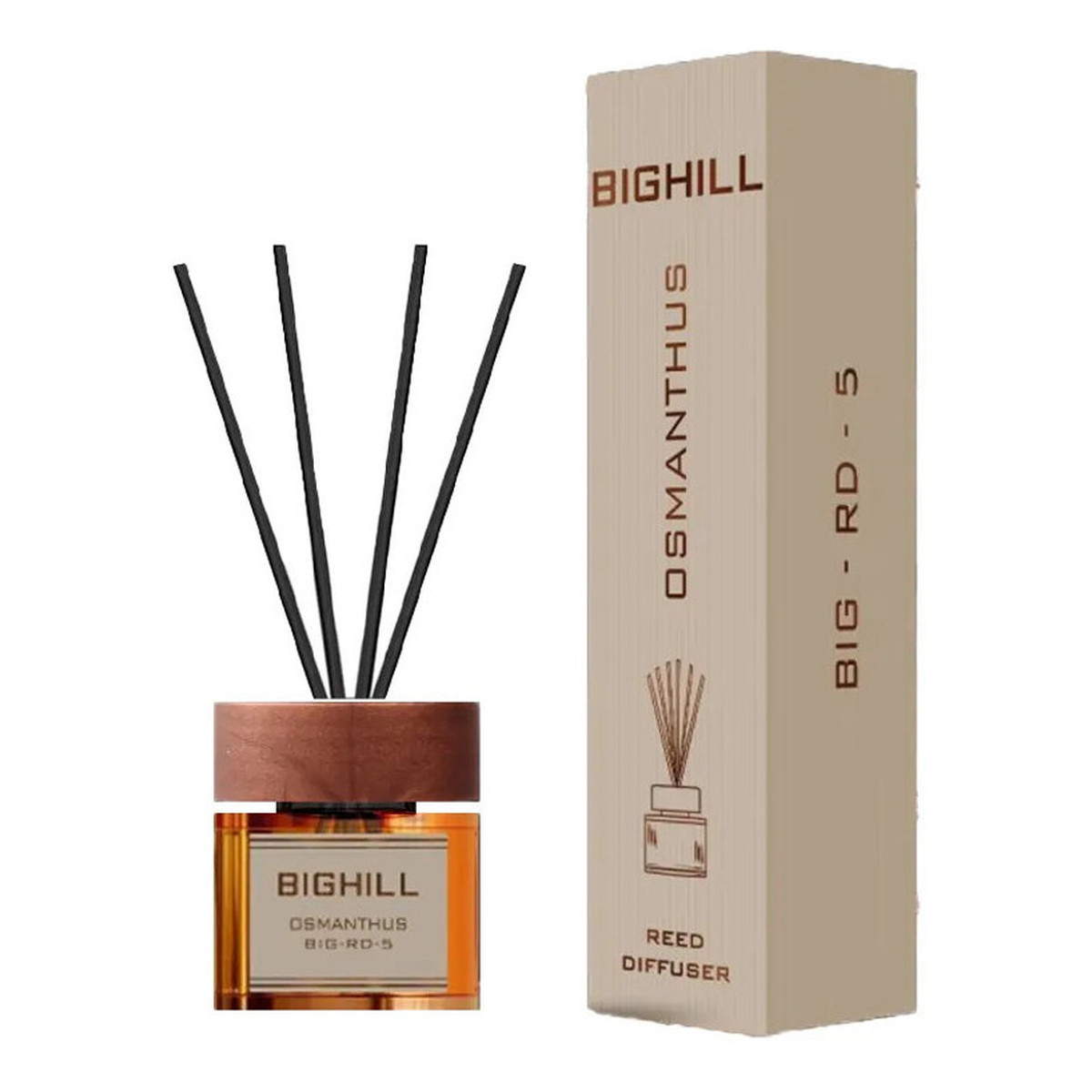 Bighill Ekskluzywny dyfuzor zapachowy z patyczkami - Osmanthus 120ml