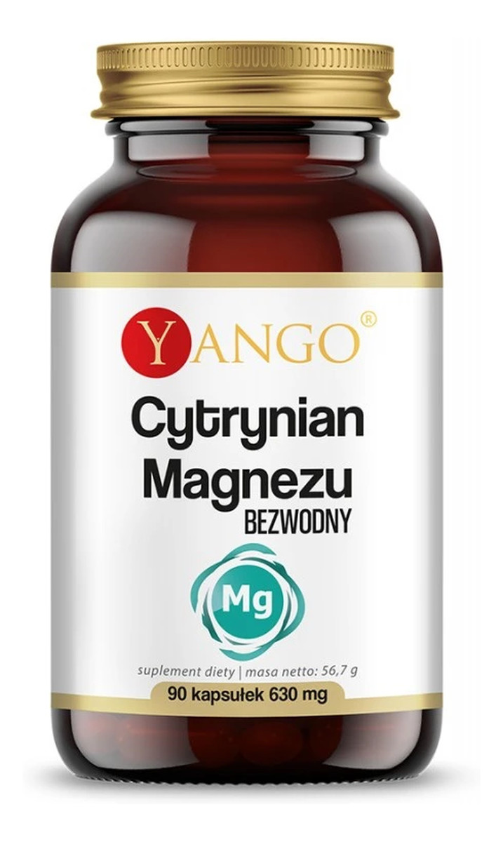 Cytrynian Magnezu suplement diety 90 kapsułek