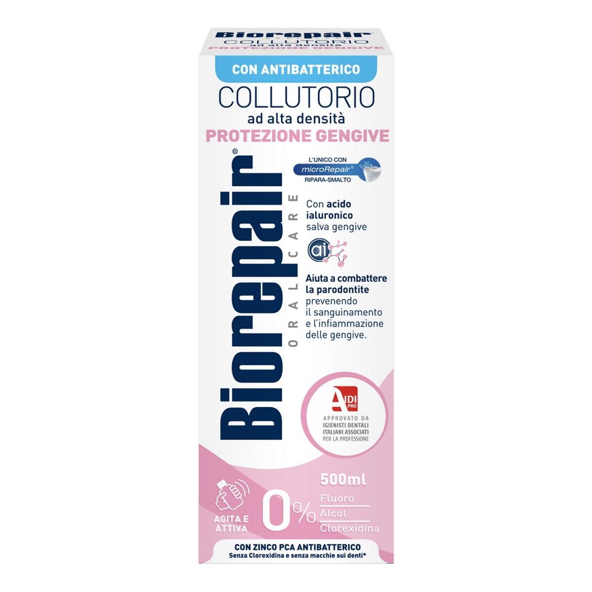 Biorepair Płyn do płukania ust Ochrona Dziąseł 500ml
