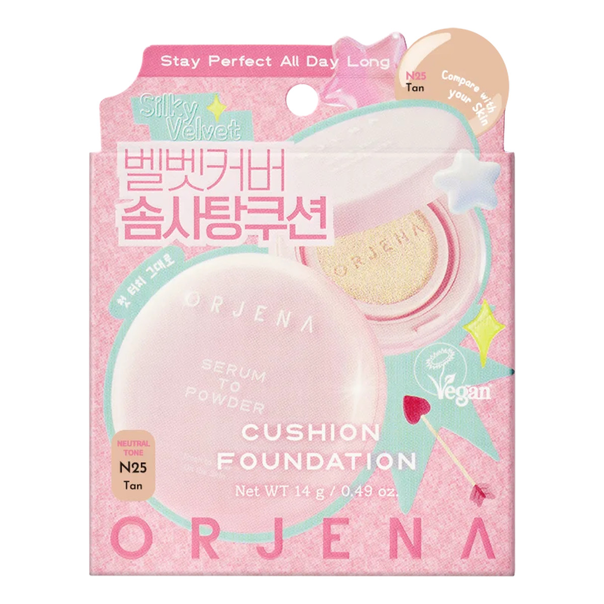 Orjena Podkład-puder do twarzy 14g