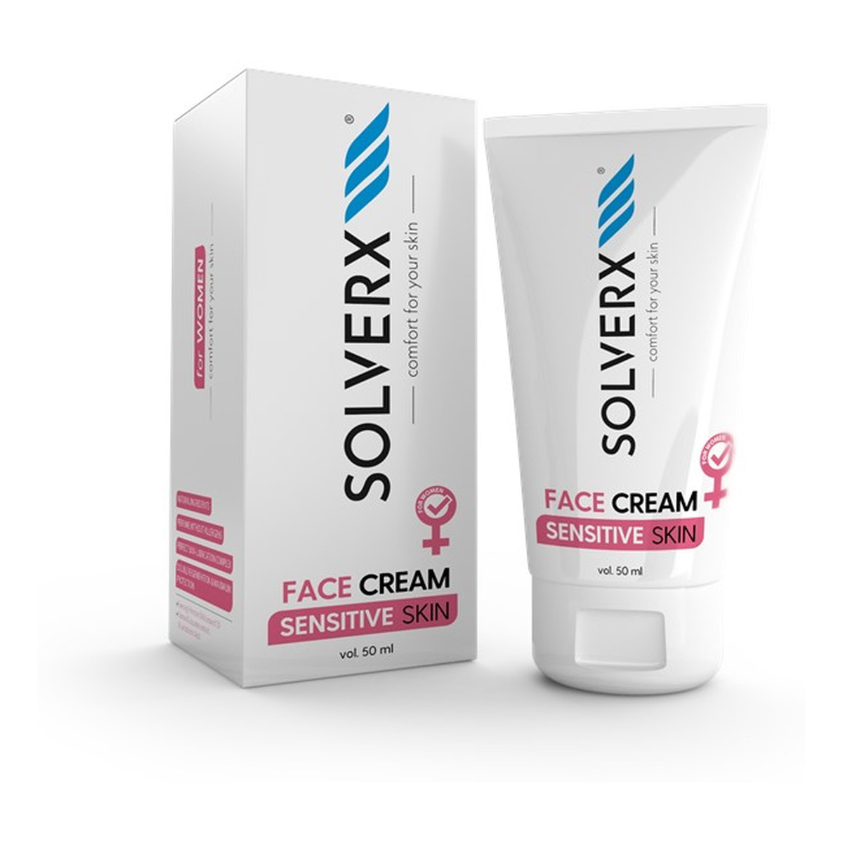 Solverx Sensitive Skin Krem do twarzy Women 50ml