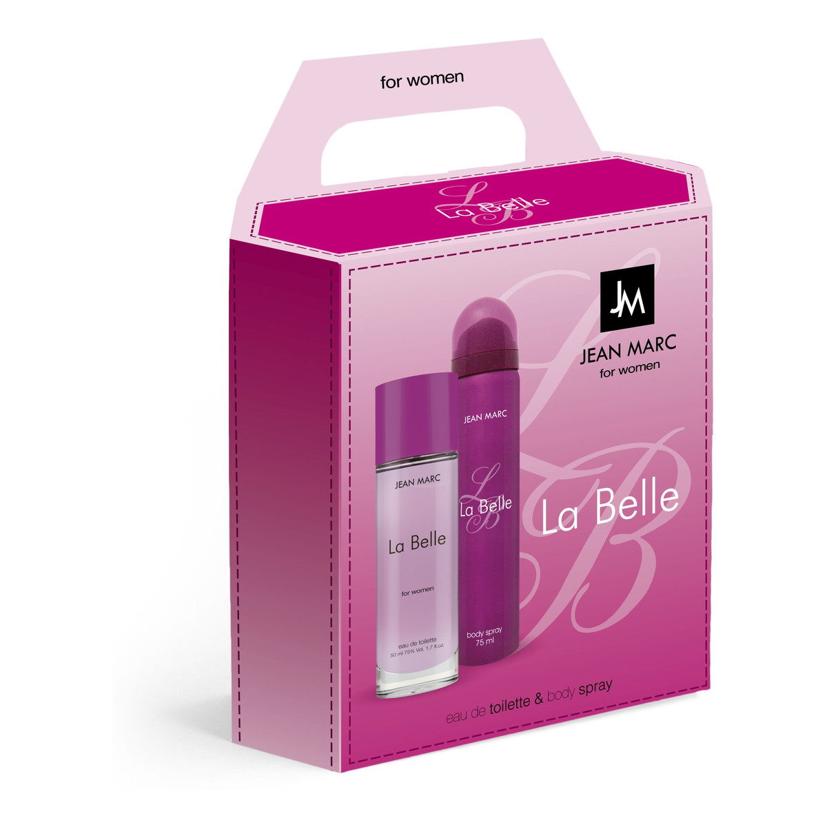 Dramers JEAN MARC La Belle Zestaw prezentowy damski-woda toaletowa 50 ml + dezodorant 75 ml