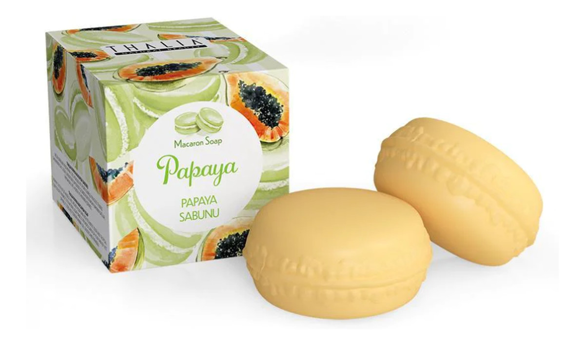 mydła macarons papaja 2x50 g
