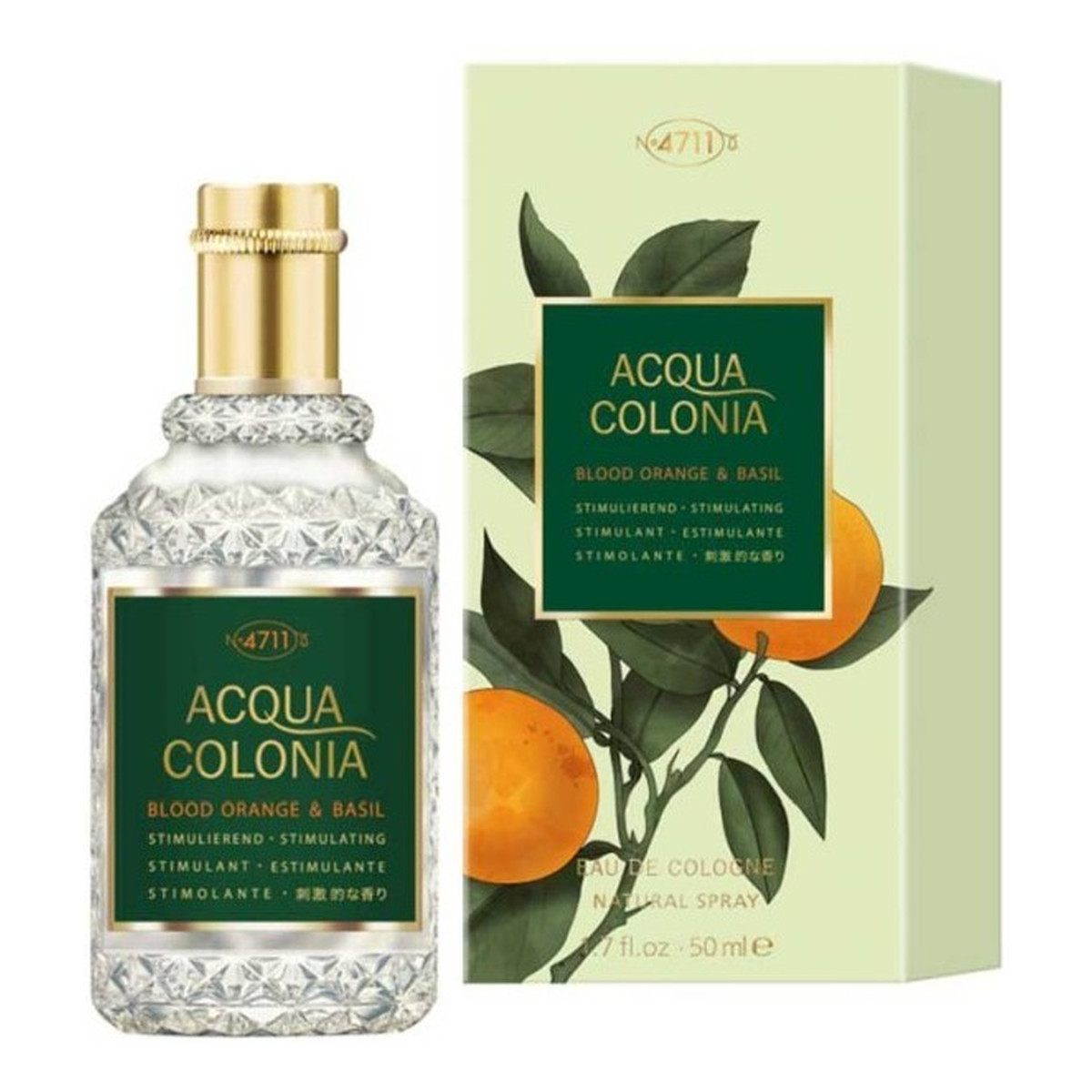 4711 Acqua Colonia Blood Orange & Basil Woda kolońska spray 50ml