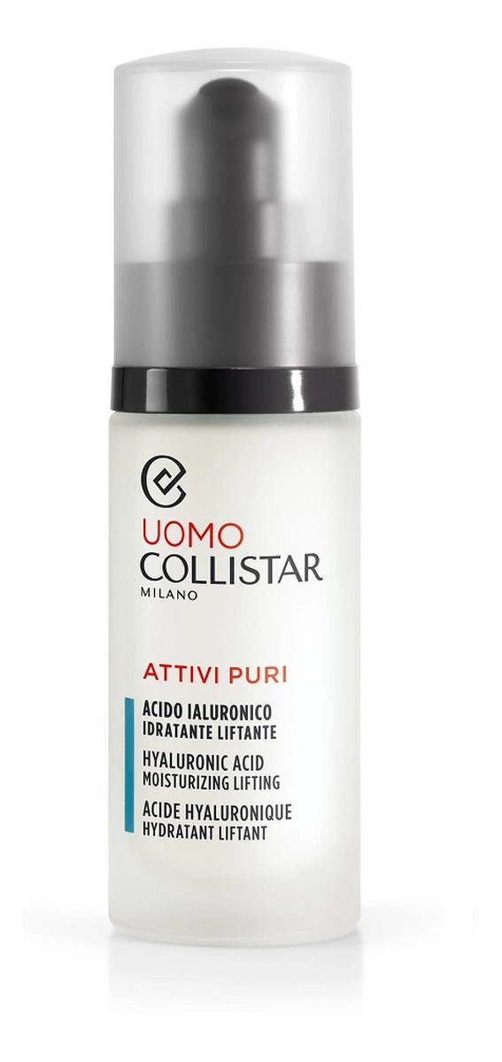 Uomo attivi puri actives hyaluronic acid koncentrat nawilżający z kwasem hialuronowym dla mężczyzn