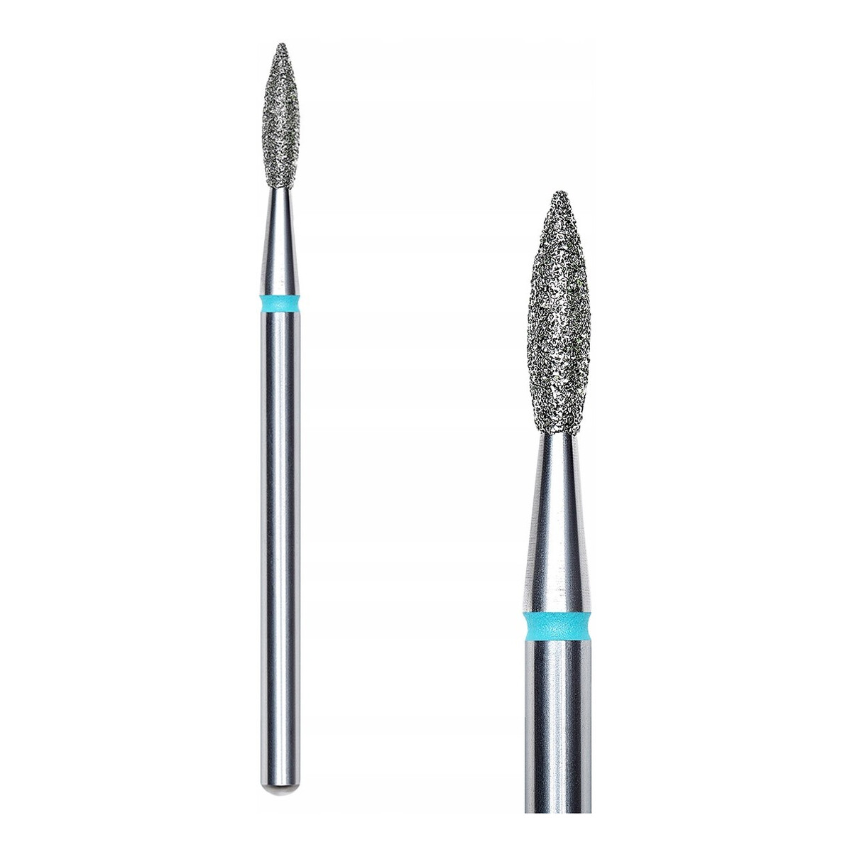 Staleks frez do paznokci-diamentowy płomyk 2.1/8mm (niebieski) 1szt