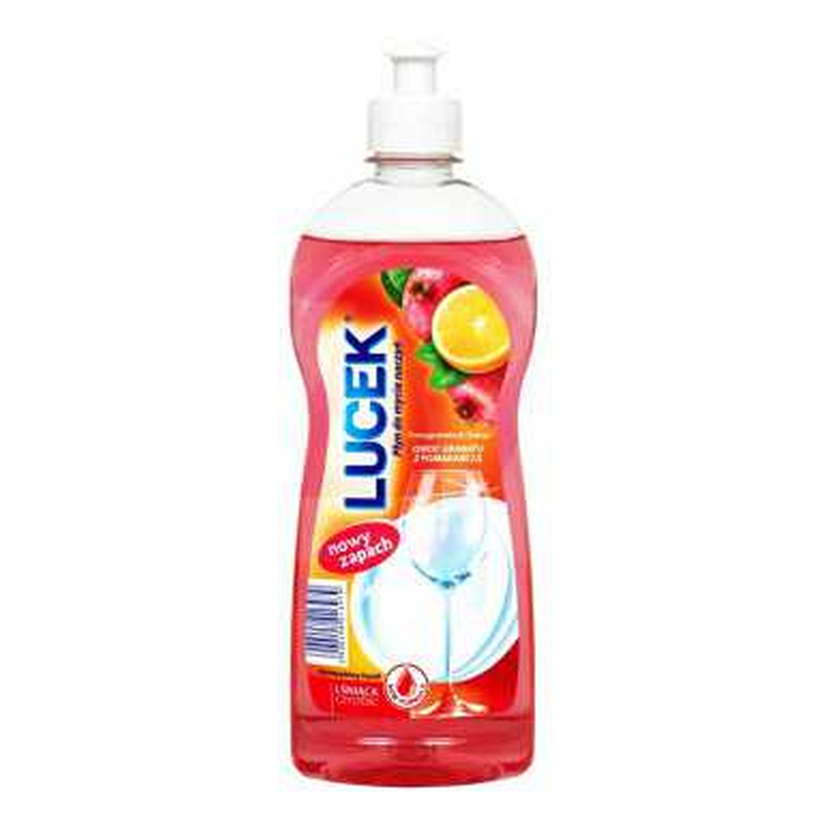 Lucek Płyn do mycia naczyń Granat z pomarańczą 500ml