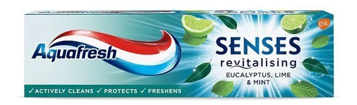 Senses revitalising toothpaste rewitalizująca pasta do zębów eucalyptus & lime & mint
