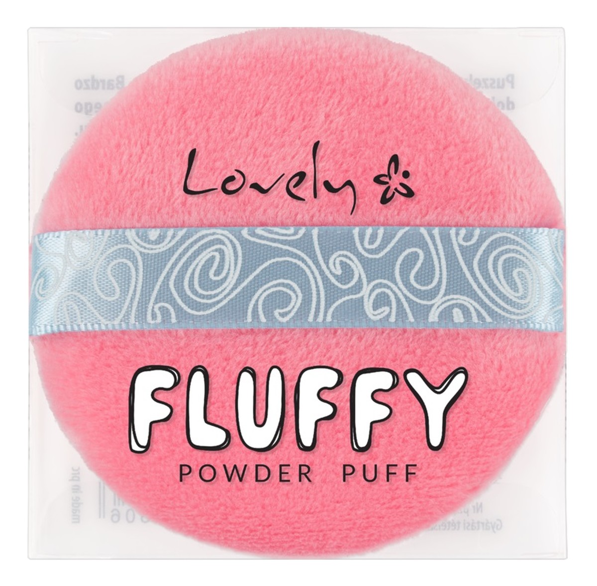 Fluffy powder puff puszek do aplikacji pudru