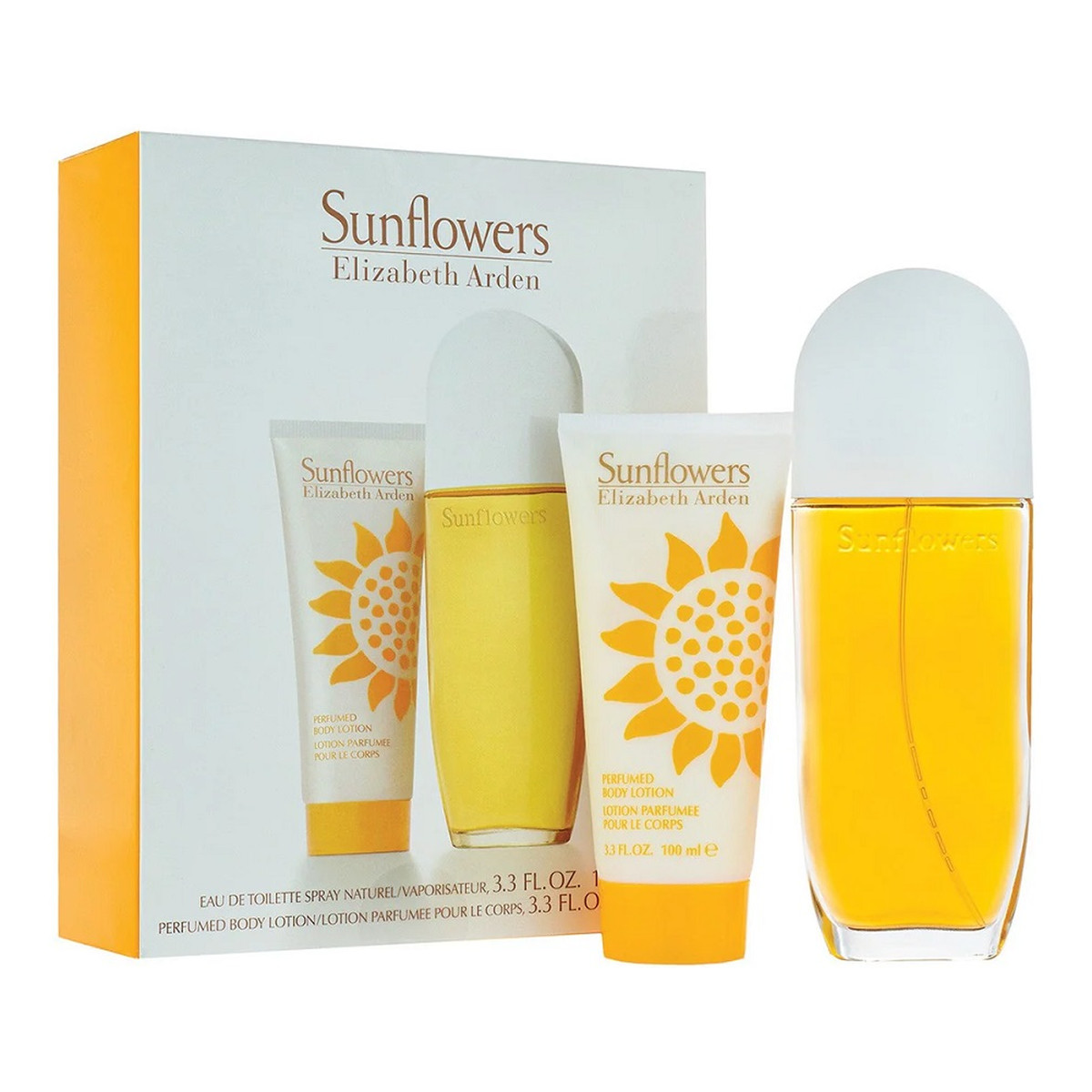 Elizabeth Arden Sunflowers Zestaw woda toaletowa spray 100ml + balsam do ciała 100ml