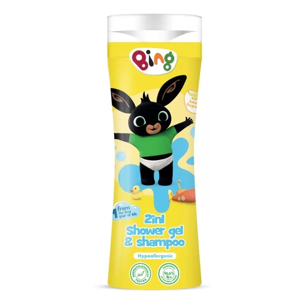 Bing Żel pod prysznic i szampon 2w1 banan 300ml