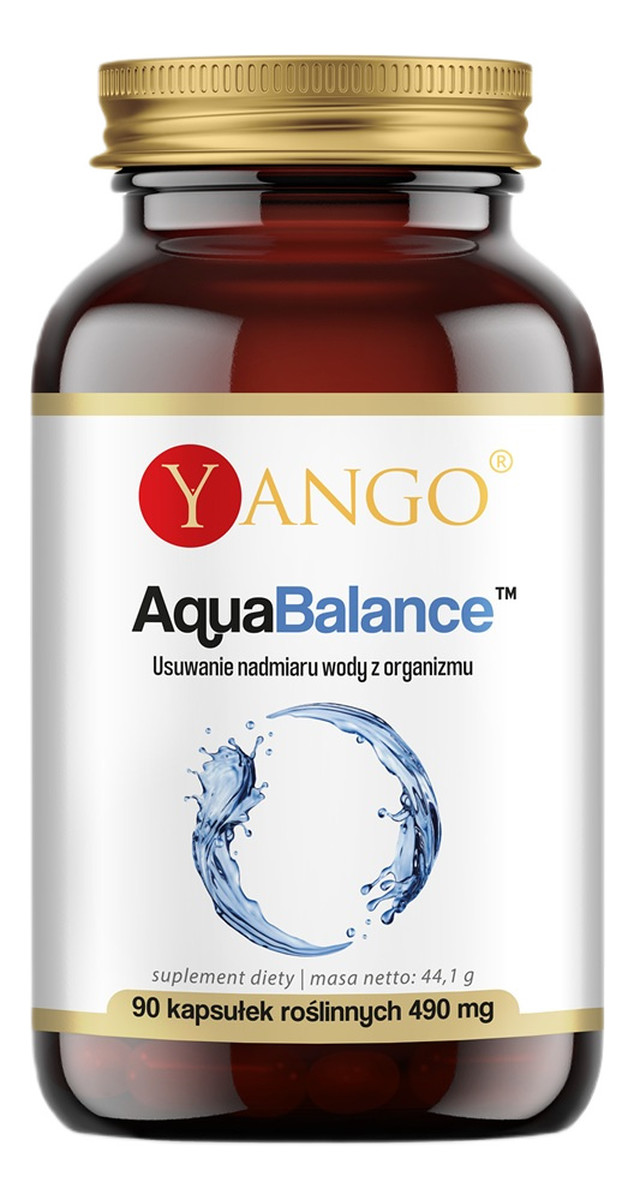 AquaBalance opuncja wegetariańskie suplement diety 90 kapsułek