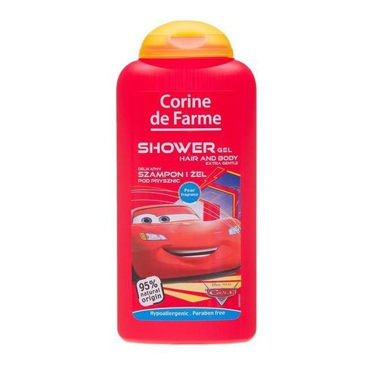 Corine De Farme Cars Szampon Do Włosów i Żel Pod Prysznic 2w1 250ml