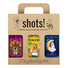 Zestaw jeż anaszpan żel pod prysznic 500ml + czym chata bogata żel pod prysznic 500ml + gwiezdny pył żel pod prysznic 500ml