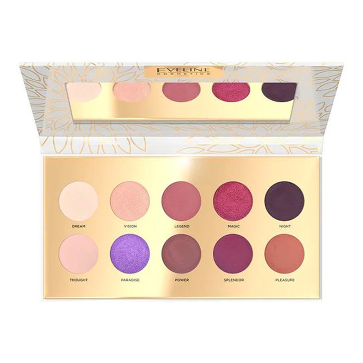 Eveline Eyeshadow Palette Zestaw paleta 10 cieni do powiek Fantasy