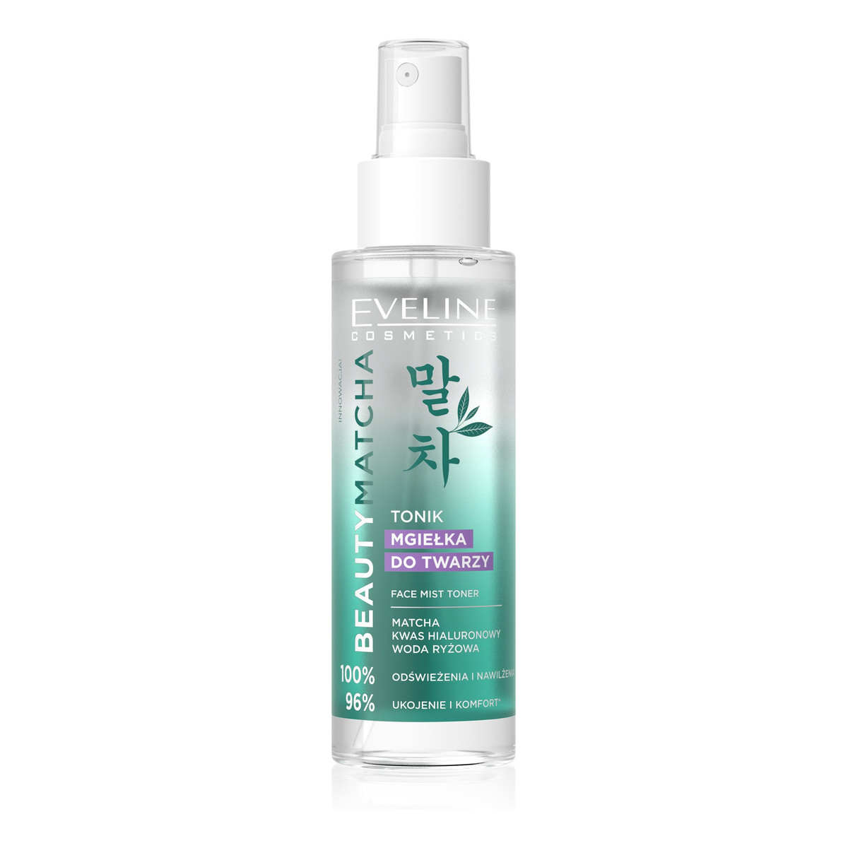 Eveline Beauty Matcha tonik-mgiełka do twarzy 110ml