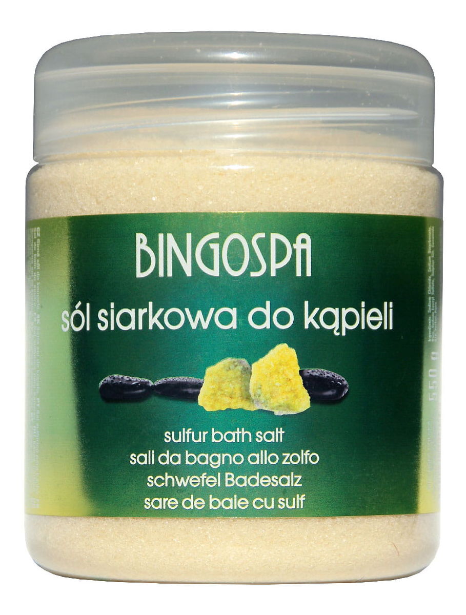 Sól siarkowa do kąpieli 600g