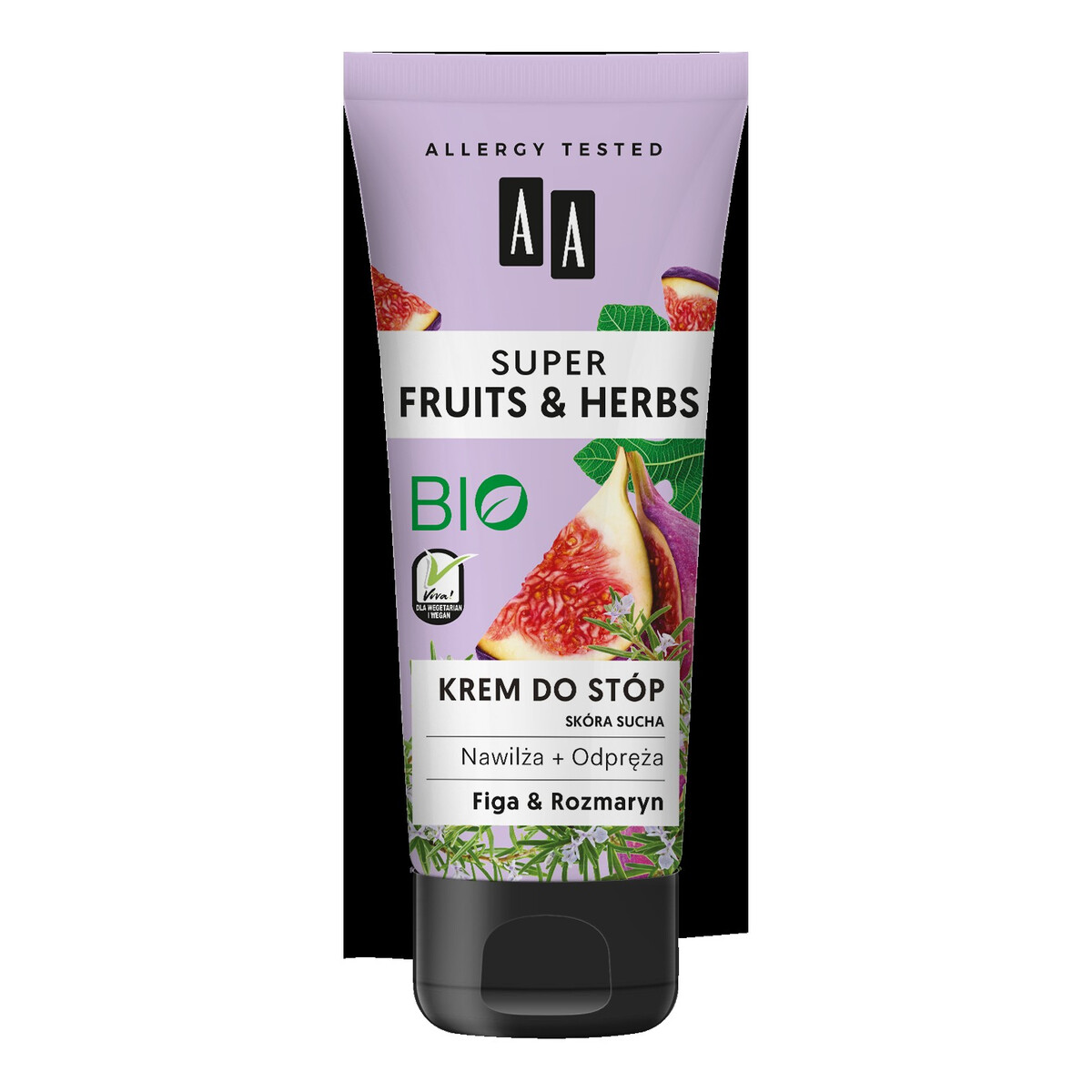 AA FRUITS&HERBS Krem do stóp rozmaryn i figa 75ml